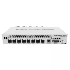 Switch de rețea MikroTik CRS309-1G-8S+IN, Alb