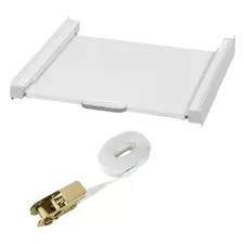 Kit montare verticala pentru uscatoare Xavax 111363,  Alb