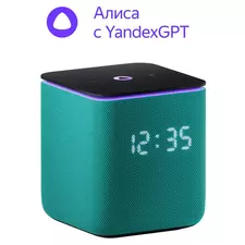 Умная колонка Yandex Station Midi YNDX-00054, YandexGPT, Zigbee, Изумрудный