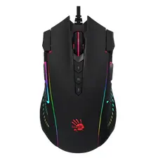 Gaming Mouse Bloody J90s, RGB, USB, Black                                                                                                                           