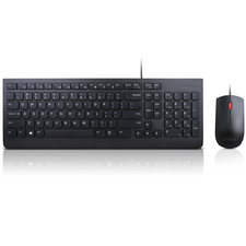 Tastatură + Mouse Lenovo Essential, USB, Black