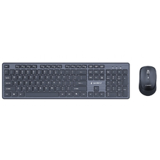 Tastatură + Mouse Wireless Gembird KBS-WCH-04-RU, Black