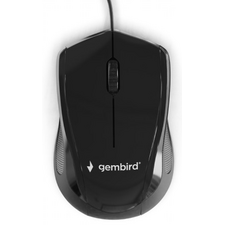 Mouse Gembird MUS-3B-02, USB, Black