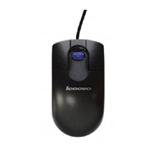 Mouse Lenovo IBM ScrollPoint Wheel Optical 3-Button, USB, Black