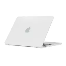 Husă pentru laptop Tech Protect Smartshell Macbook Air 13 (2022), 13.6", Policarbonat, Matte Clear
