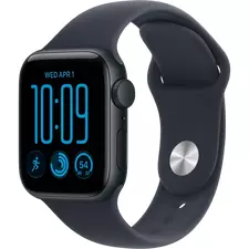 Apple Watch SE 3 40mm Aluminum Case with Navy Blue Sport Band - S/M MJKR4 GPS, Midnight
