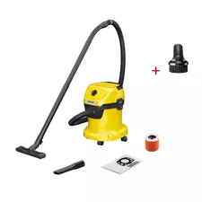 Vacuum Cleaner Karcher 1.628-104.0 (Set) WD 3 V-15/4/20 + Perie p/t rosturi WD 6.959.548.0