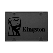 2.5" SSD 480GB Kingston A400, SATAIII, Sequential Reads: up to 500 MB/s, Sequential Writes: up to 450 MB/s, 7mm, 3D NAND TLC