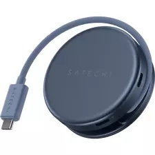 Satechi OntheGo™ 5-in-1 Multiport Indigo, USB-C Host, USB-C PD60W, USB-C 3.2Gen1, USB-A 3.2Gen1, SD