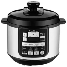 Aparat de gătit multifuncțional Moulinex CE620D34, Negru / Oțel Inoxidabil