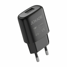 Jokade Wall Charger Single Port 3A Zuochong, Black