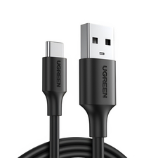 UGREEN Cable USB-A to Type-C 1M 3A 18W US287, Black
