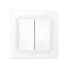 Aqara Zigbee/ Thread Light Switch H2 EU ( 4 Buttons, 2 Channels), White