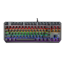 Tastatură Gaming Trust GXT 834 CALLAZ TKL, USB, Black