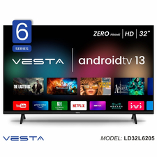 32" LED TV Vesta LD32L6205, Black