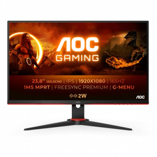 23.8” Monitor Gaming AOC 24G2SPAE/BK / 1ms / 165MHz / Black