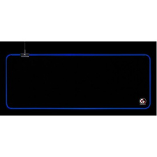 Mouse Pad Gaming Gembird MP-GAMELED-L, mouse pad with LED light effect, Black