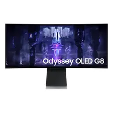 34" Monitor Gaming Samsung S34BG850 / OLED 3440x1440 WQHD / Black / Silver