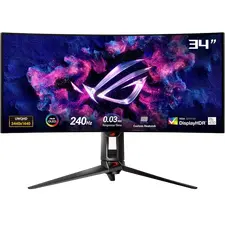 34" Monitor Gaming ASUS PG34WCDM / OLED 3440x1440 WQHD / Black