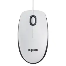 Mouse Logitech M100, White