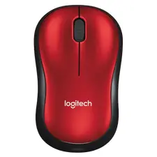 Беcпроводная мышь Logitech M185, Red