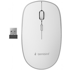 Беcпроводная мышь Gembird MUSW-4B-01-W, White