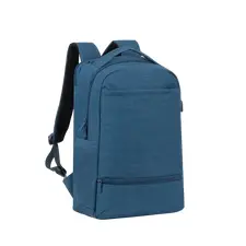 Rucsac pentru Laptop RivaCase Biscayne, 17.3", Poliester, Blue
