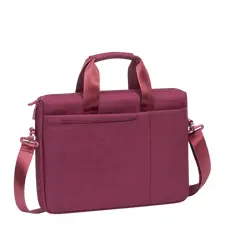 Geantă pentru Laptop RivaCase Biscayne, 15.6", Poliester, Red