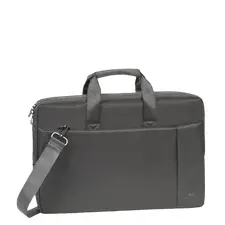 Geantă pentru Laptop Rivacase Central, 17.3", Poliester, Grey
