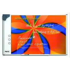 Tablă de proiecție NEC 78" 4:3, 100013012, Magnetică, White