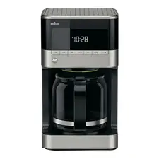 Cafetieră cu picurare Braun KF 7120 BK, 1000W, Black/Silver