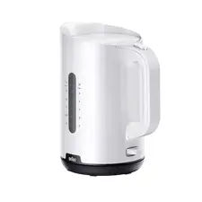 Fierbător electric Braun WK 1100 WH, White/Black