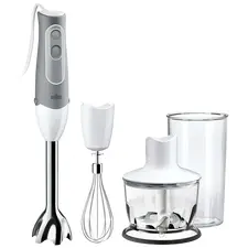 Blender de mână Braun MQ 535 Sauce, Grey/White