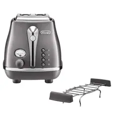 Toaster DeLonghi CTOT 2103 GY, Icona Metallics