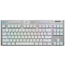 Tastatură Gaming Logitech G915 TKL, Fără fir, White
