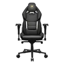 Scaun Gaming Cougar Hotrod Royal, PVC Piele, Black/Gold