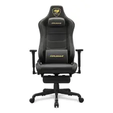 Scaun Gaming Cougar Armor EVO S, PU Piele, Black/Gold