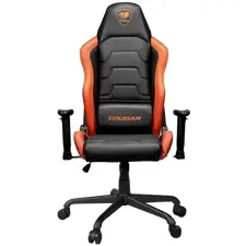 Scaun Gaming Cougar Armor Air, PVC Piele, Orange