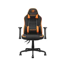 Scaun Gaming Cougar Fusion SF, Plasă elastomerică respirabilă, Orange