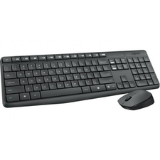 Tastatură + mouse Logitech Combo MK235, USB, Black