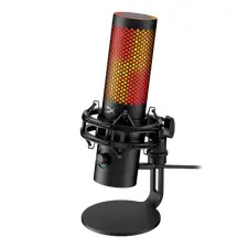 Microfon Gaming HyperX QuadCast 2S, Cu fir, Black