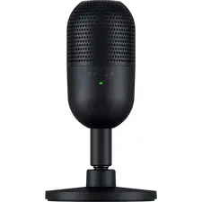 Microphones Razer Seiren V3 Mini, 14mm Condenser Microphone, Supercardioid, 110db, -36 db, 96 kHz, 24bit, Tap-to-Mute, USB, Black.                                                                                                                   PN; RZ19
