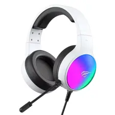 Căști gaming Havit H2043U, USB, White/Black