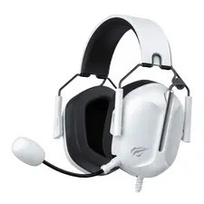 Căști gaming Havit H2033d, Cu fir, White