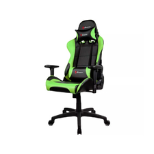 Scaun Gaming/Oficiu AROZZI Verona V2, PU Leather, Black/Green