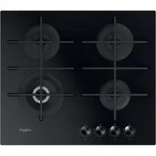 Plită incorporabilă pe gaz Whirlpool GOWL 628/NB, Black