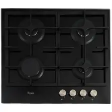 Plită incorporabilă pe gaz Whirlpool GOS 6415/NB, Black