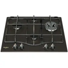 Plită incorporabilă pe gaz Whirlpool GMT 6422 AN, Black