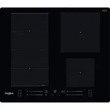 Plită încorporabilă electrică cu inducție Whirlpool WF S0160 NE, Black