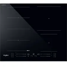 Plită încorporabilă electrică cu inducție Whirlpool WF S5060 CPBF, Black
